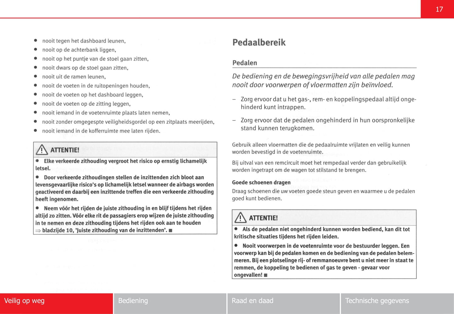 2007-2008 Seat Cordoba Owner's Manual | Dutch