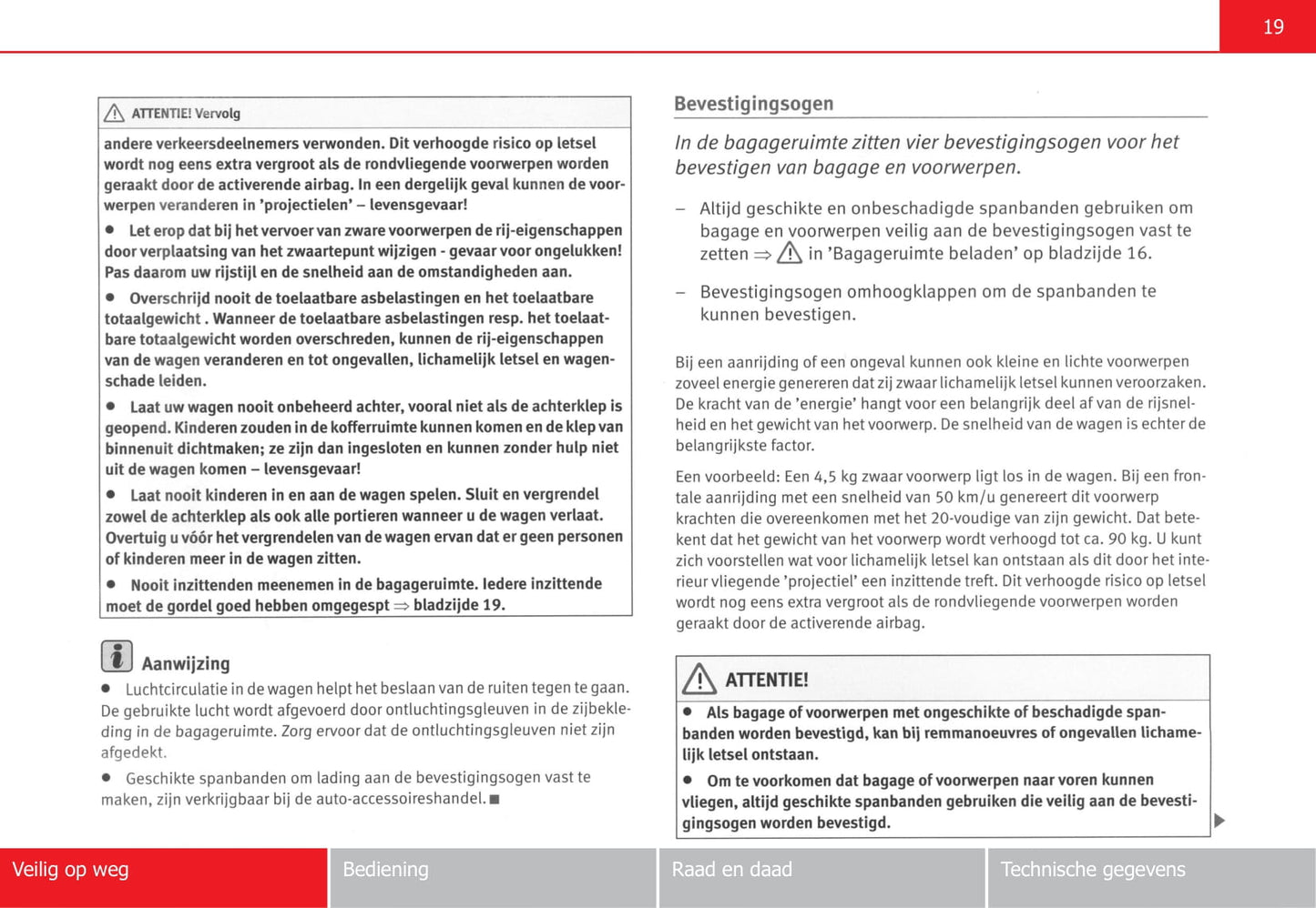 2007-2008 Seat Cordoba Owner's Manual | Dutch