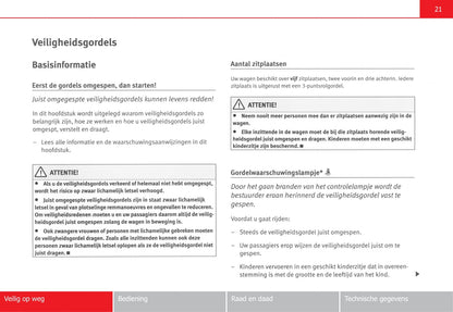 2007-2008 Seat Cordoba Owner's Manual | Dutch