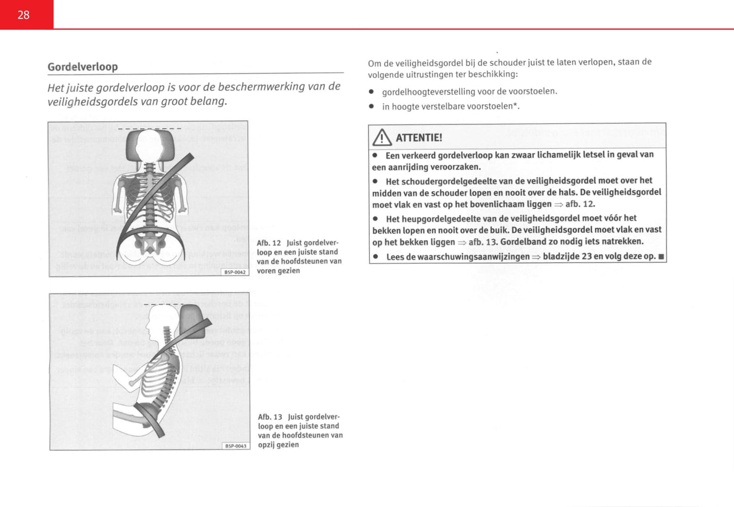 2007-2008 Seat Cordoba Owner's Manual | Dutch