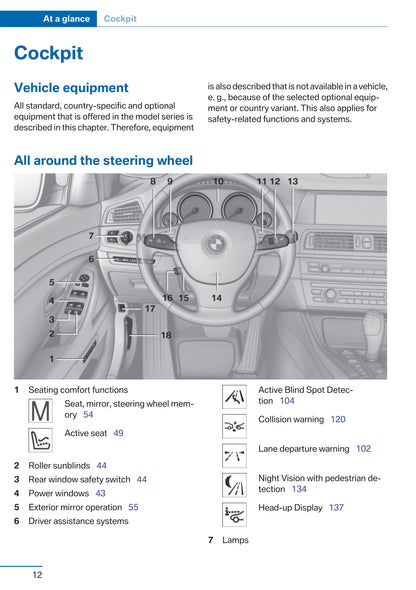 2009-2013 BMW 5-serie Manuel du propriétaire | Anglais