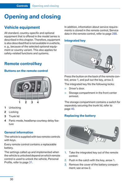 2011 BMW 5 Series Owner's Manual | English