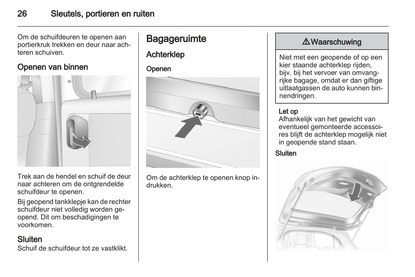 2005-2011 Opel Combo Manuel du propriétaire | Néerlandais