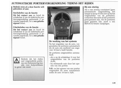 2004-2005 Renault Modus Owner's Manual | Dutch