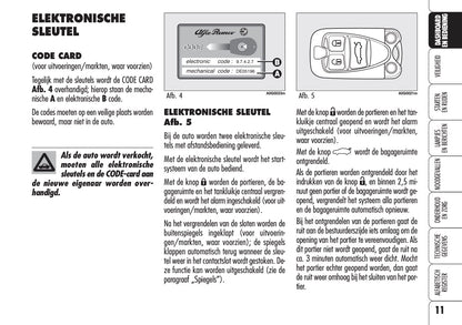 2008-2010 Alfa Romeo Spider Owner's Manual | Dutch