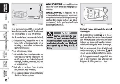 2008-2010 Alfa Romeo Spider Owner's Manual | Dutch