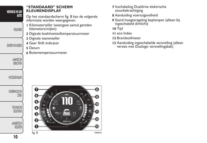 2015-2016 Fiat 500/500C Gebruikershandleiding | Nederlands