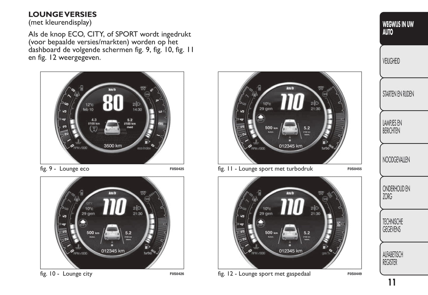 2015-2016 Fiat 500/500C Gebruikershandleiding | Nederlands