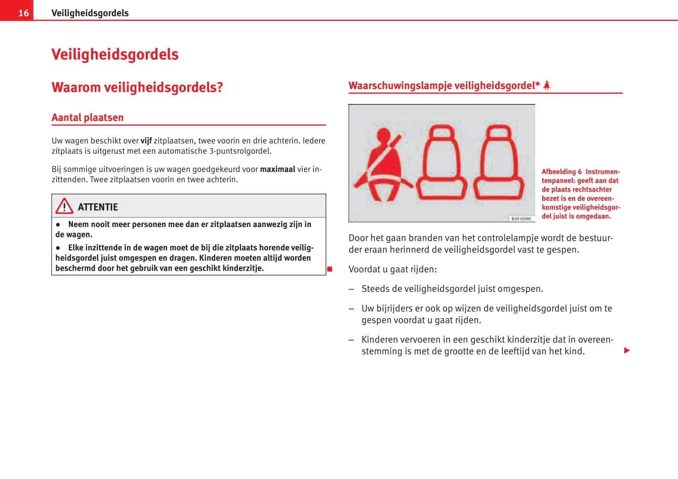 2014-2015 Seat Leon Owner's Manual | Dutch