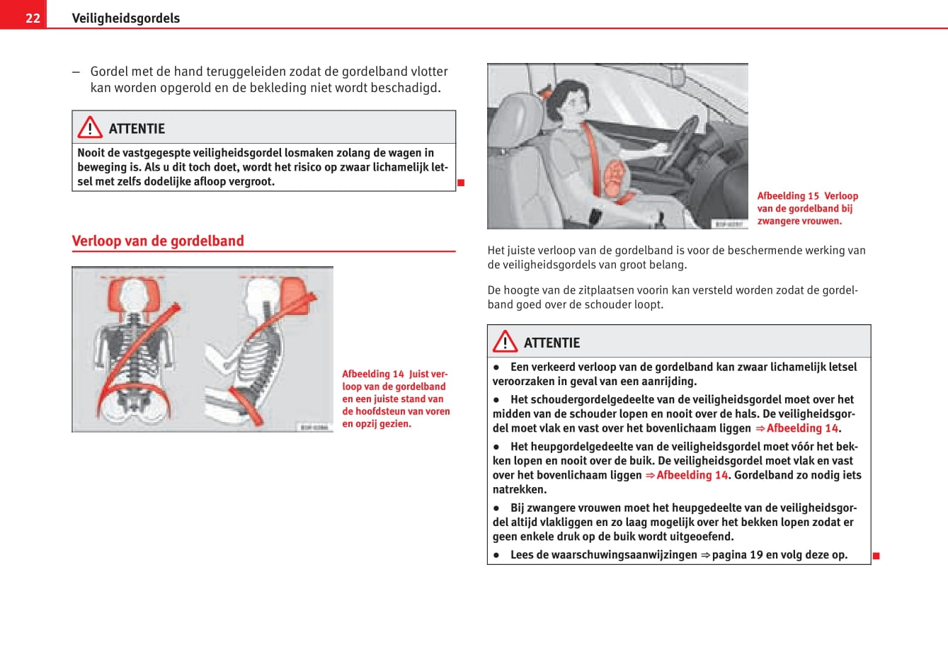 2014-2015 Seat Leon Owner's Manual | Dutch