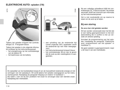 2015-2016 Renault Zoe Owner's Manual | Dutch