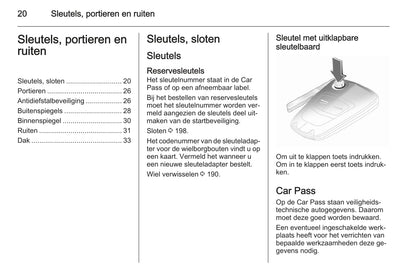 2013-2014 Opel Corsa Gebruikershandleiding | Nederlands