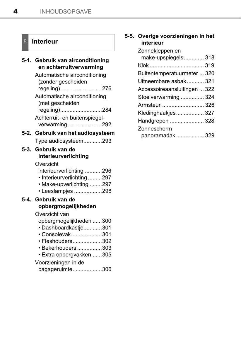 2013-2014 Toyota Auris Hybrid Touring Sports Owner's Manual | Dutch