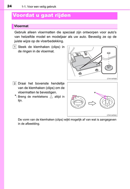 2013-2014 Toyota Auris Hybrid Touring Sports Owner's Manual | Dutch