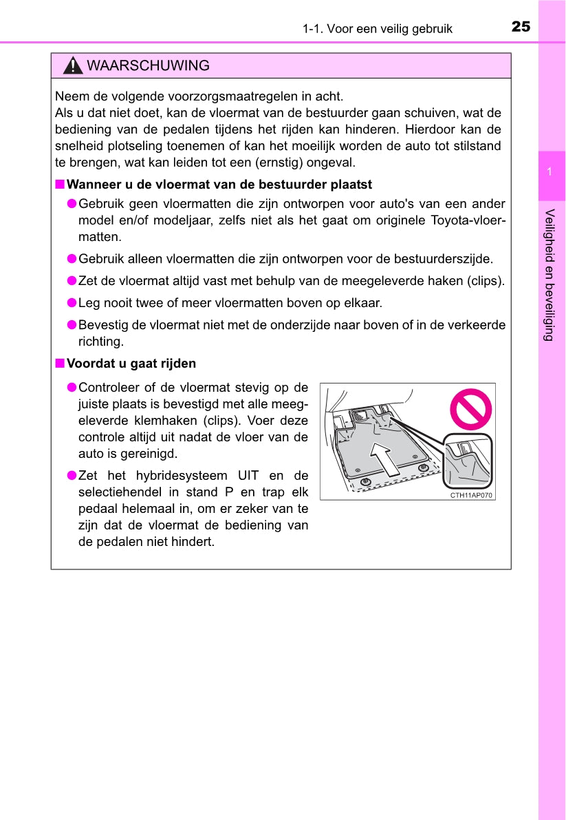 2013-2014 Toyota Auris Hybrid Touring Sports Owner's Manual | Dutch