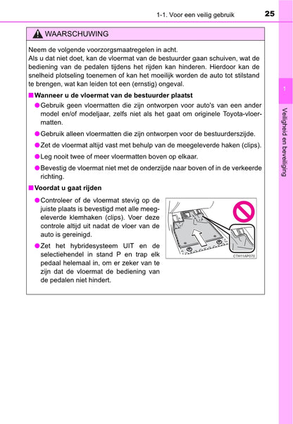 2013-2014 Toyota Auris Hybrid Touring Sports Owner's Manual | Dutch