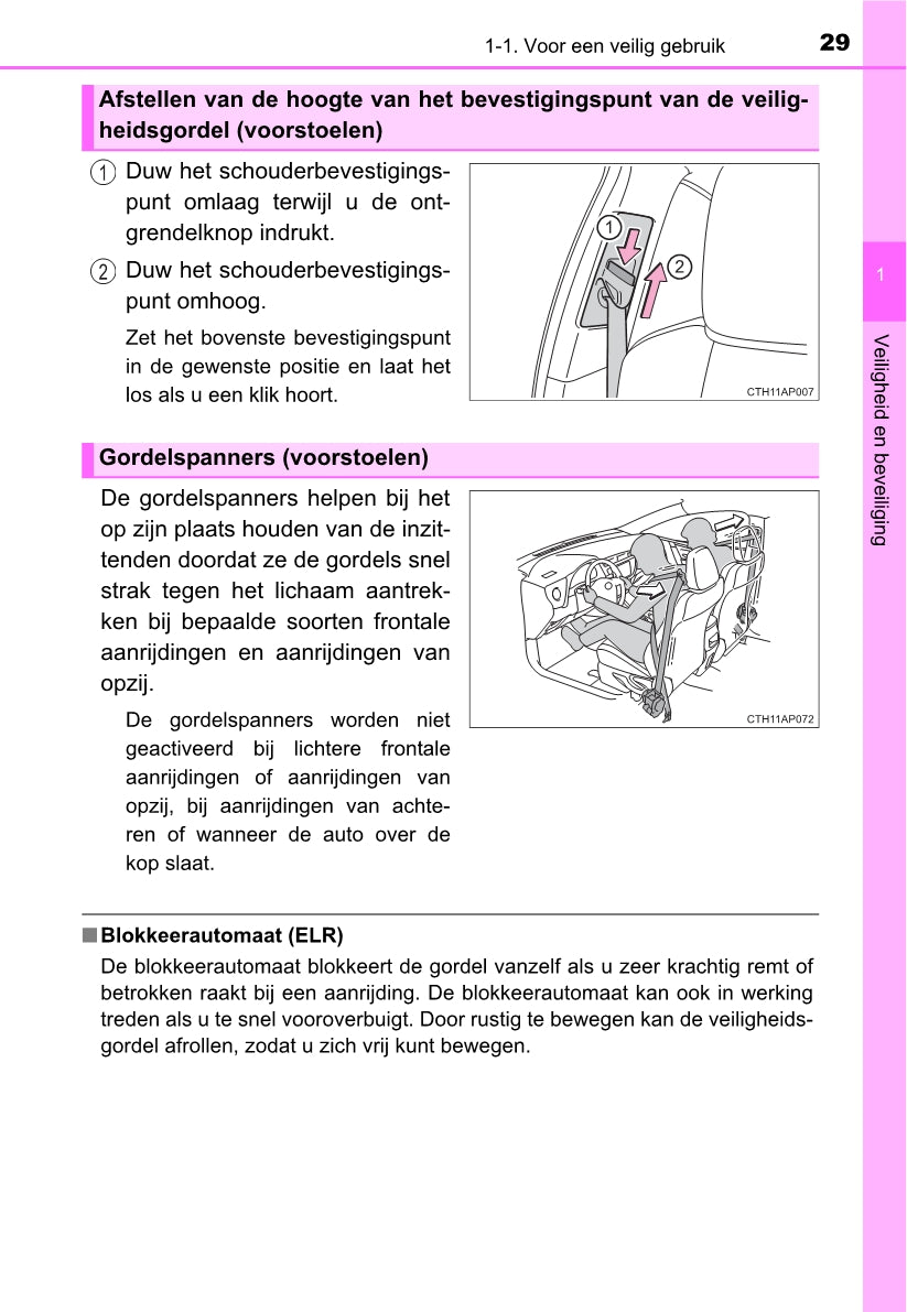 2013-2014 Toyota Auris Hybrid Touring Sports Owner's Manual | Dutch