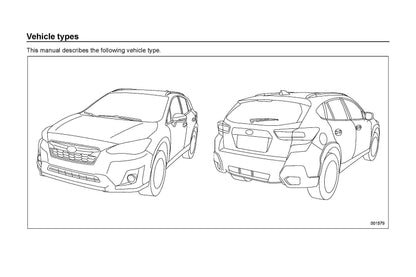 2020 Subaru Crosstrek Hybrid Owner's Manual | English