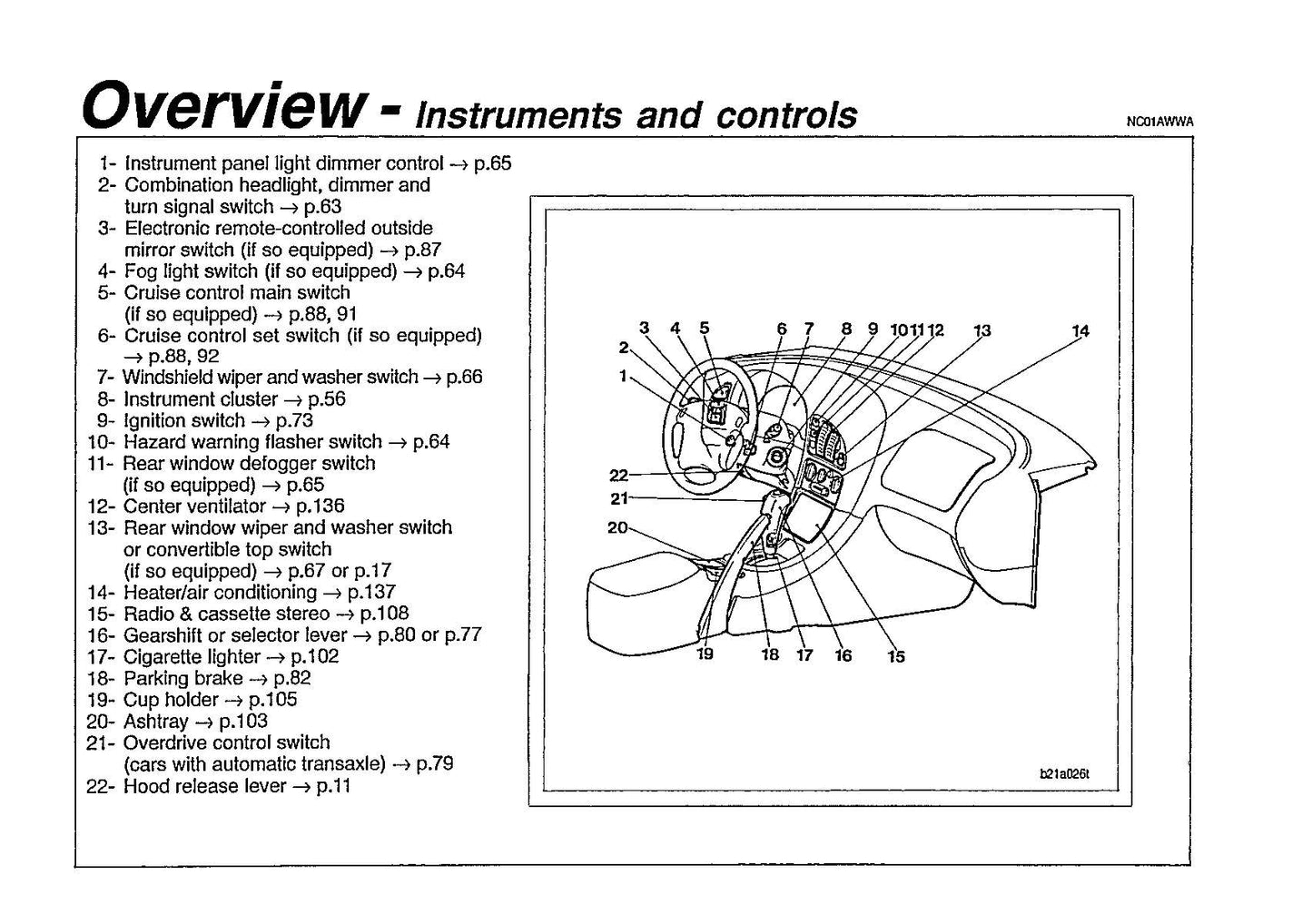 1997 Mitsubishi Eclipse Owner's Manual | English