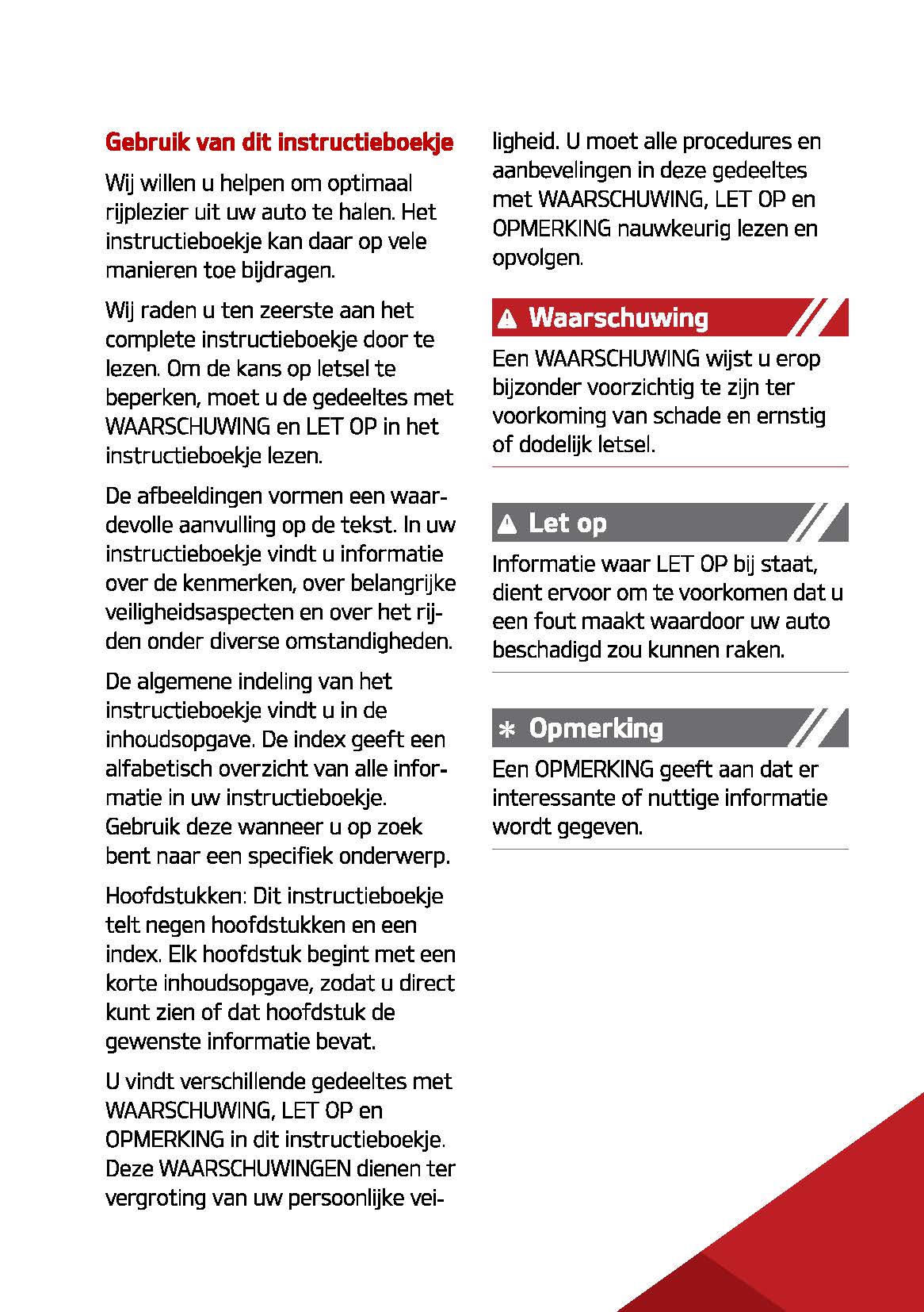 2020-2021 Kia Stinger Owner's Manual | Dutch