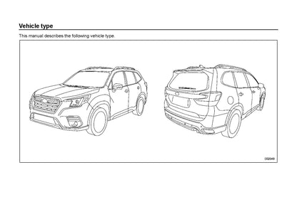 2022 Subaru Forester Owner's Manual | English