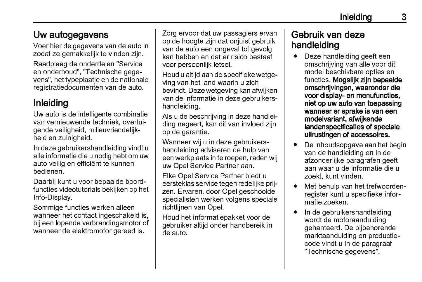 2022 Opel Astra Owner's Manual | Dutch