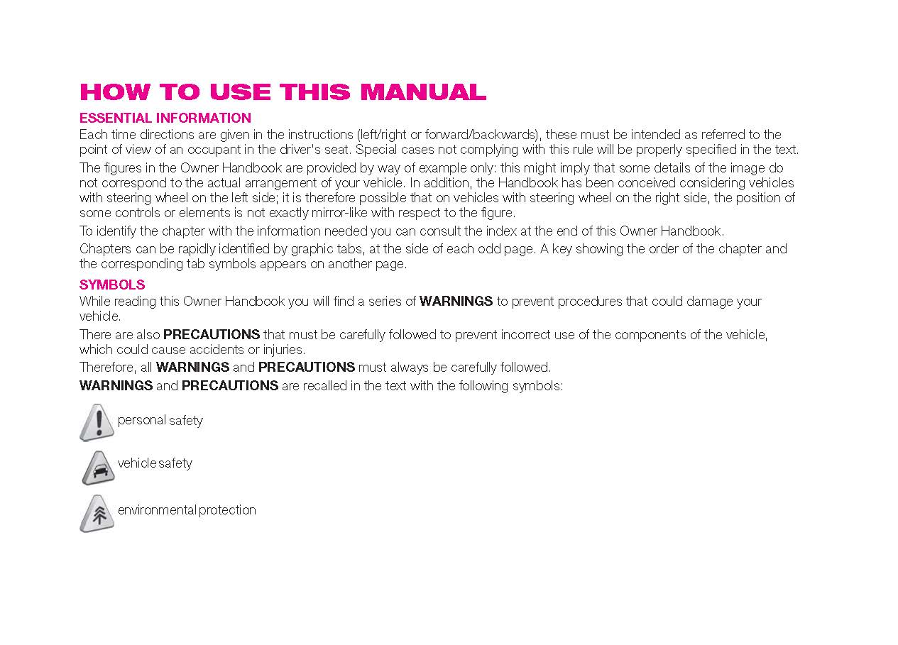 2018-2023 Abarth 124 Spider Owner's Manual | English