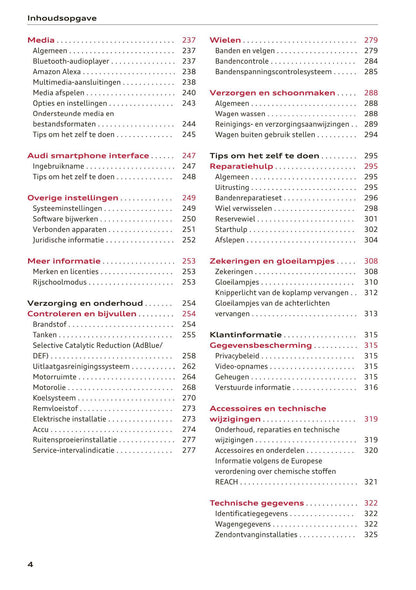2018-2023 Audi Q3 Gebruikershandleiding | Nederlands