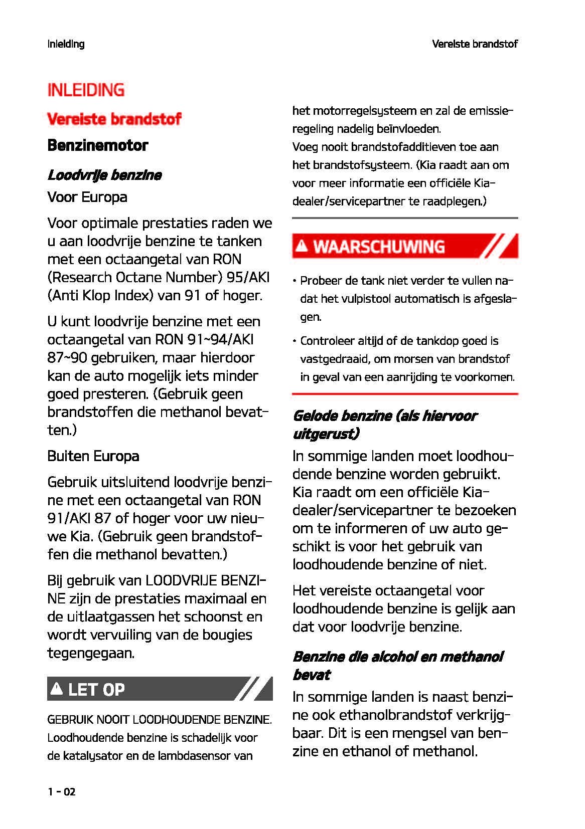 2021-2022 Kia Stonic Gebruikershandleiding | Nederlands