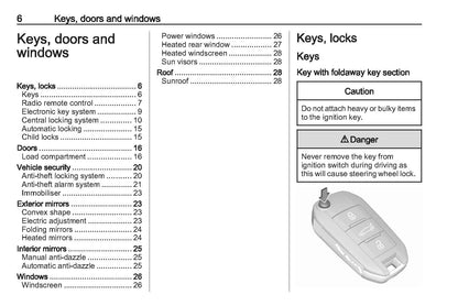 2022-2023 Vauxhall Astra Owner's Manual | English