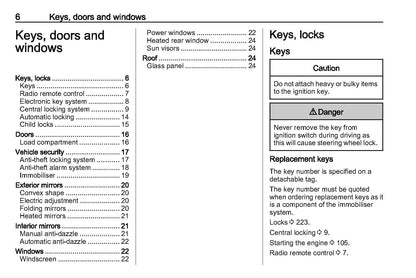 2020-2021 Vauxhall Corsa Owner's Manual | English