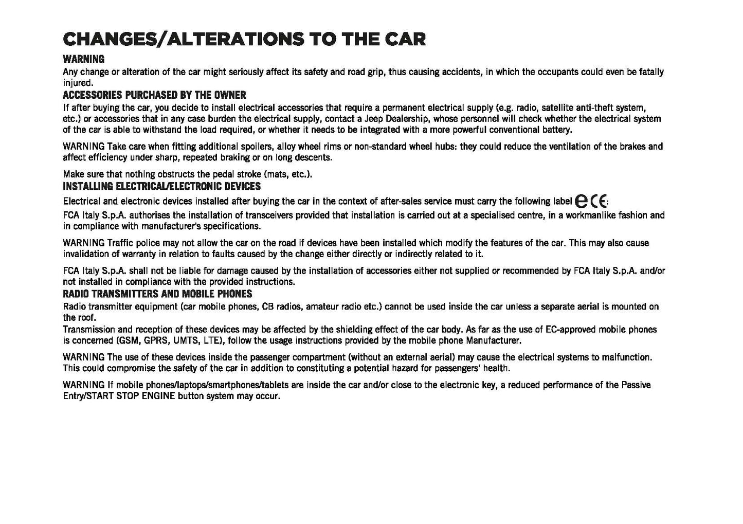 2022-2023 Jeep Avenger Manuel du propriétaire | Anglais