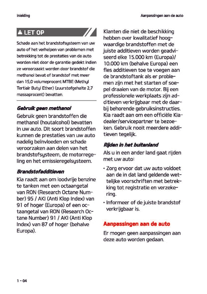 2021-2022 Kia Stonic Gebruikershandleiding | Nederlands