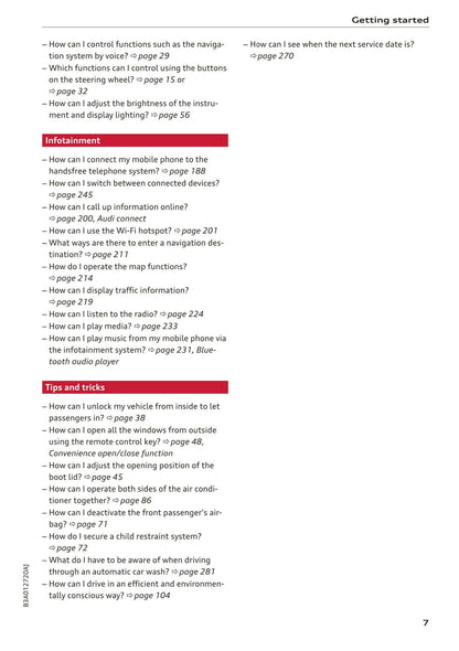 2018-2023 Audi Q3/Q3 Sportback/RS Q3/RS Q3 Sportback Owner's Manual | English