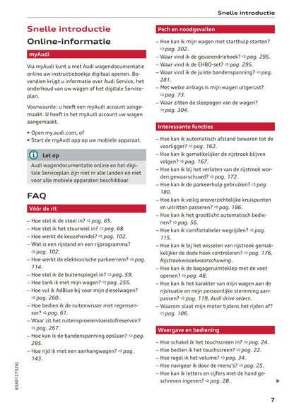 2018-2023 Audi Q3 Gebruikershandleiding | Nederlands