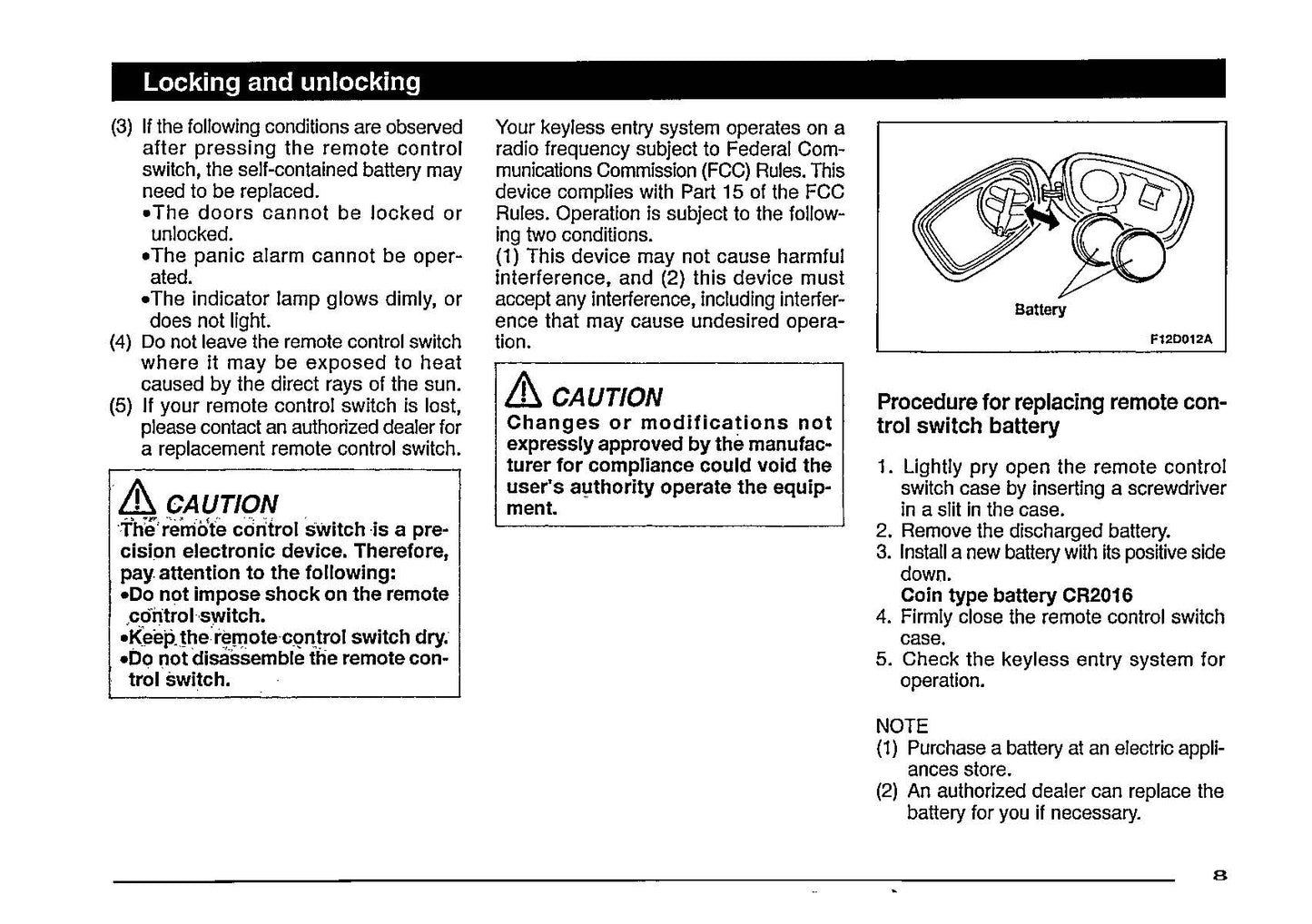 1997 Mitsubishi Eclipse Owner's Manual | English