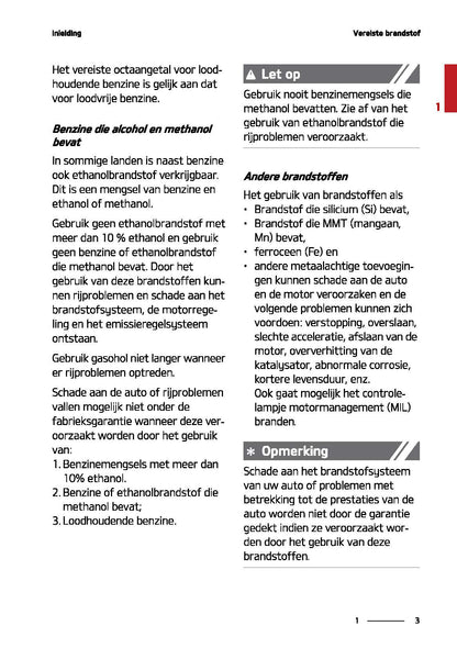 2020-2021 Kia Stinger Owner's Manual | Dutch