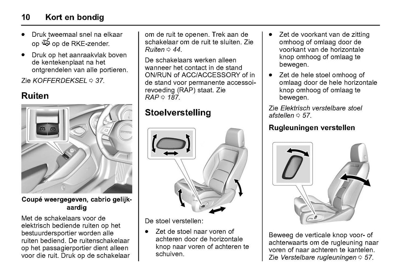 2018-2019 Chevrolet Camaro Owner's Manual | Dutch