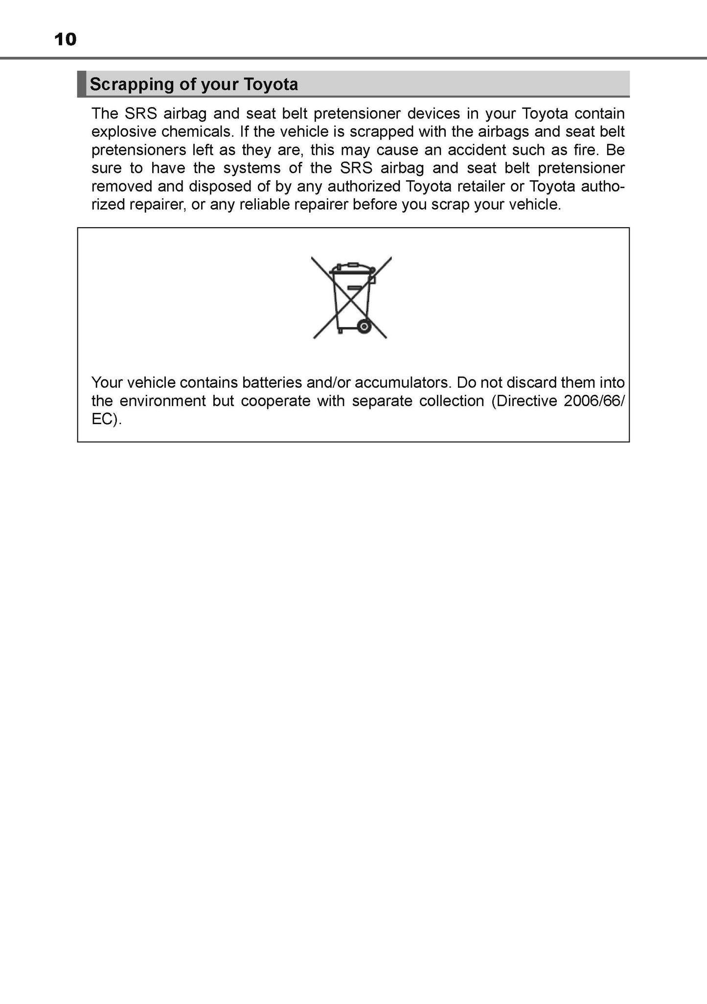 2016-2018 Toyota C-HR Hybrid Owner's Manual | English