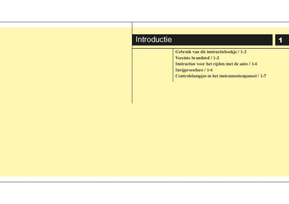 2009-2010 Hyundai ix55 Owner's Manual | Dutch