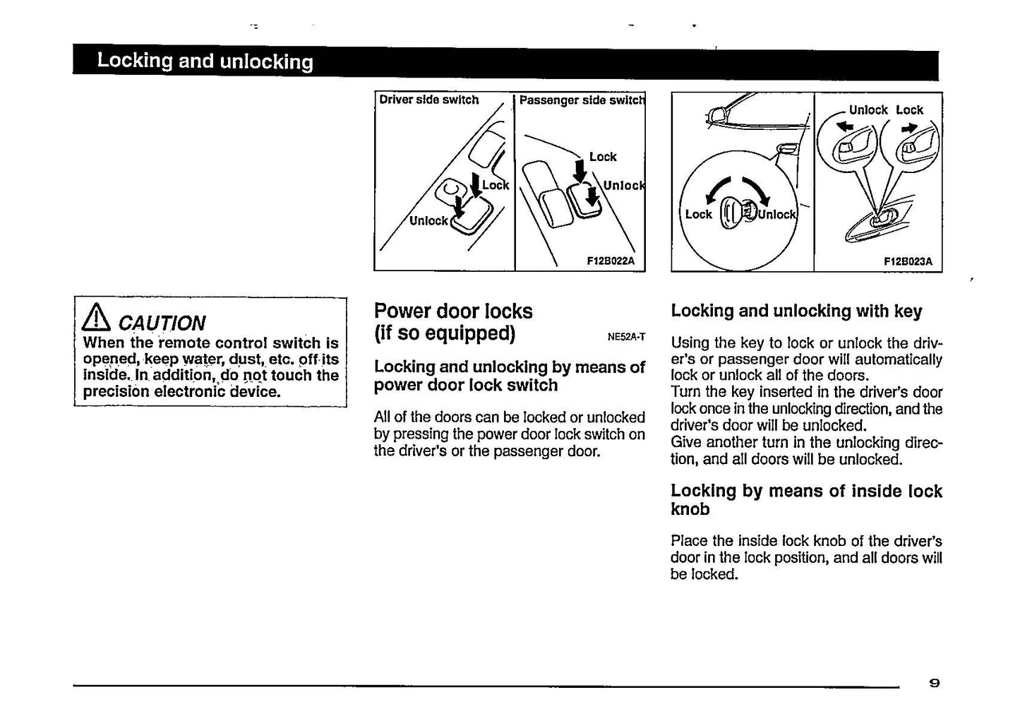 1997 Mitsubishi Eclipse Owner's Manual | English
