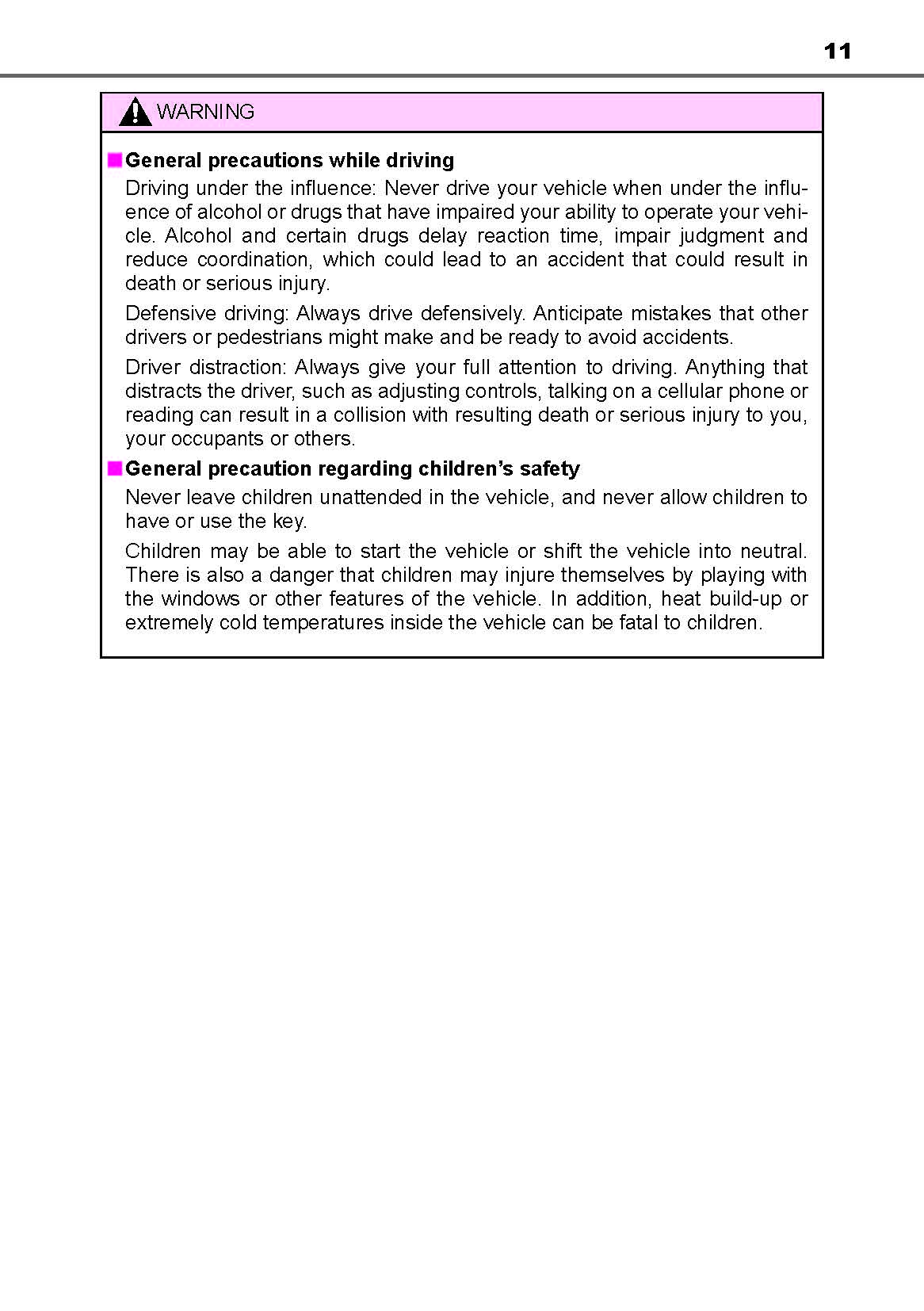 2016-2018 Toyota C-HR Hybrid Owner's Manual | English