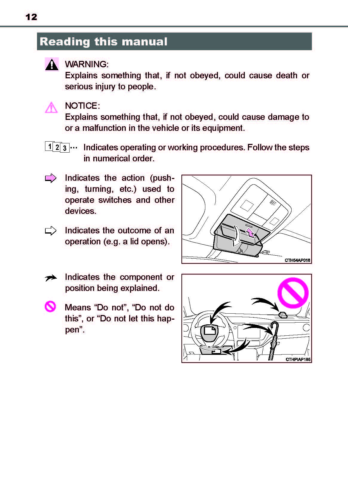 2018-2019 Toyota Auris Hybrid Owner's Manual | English