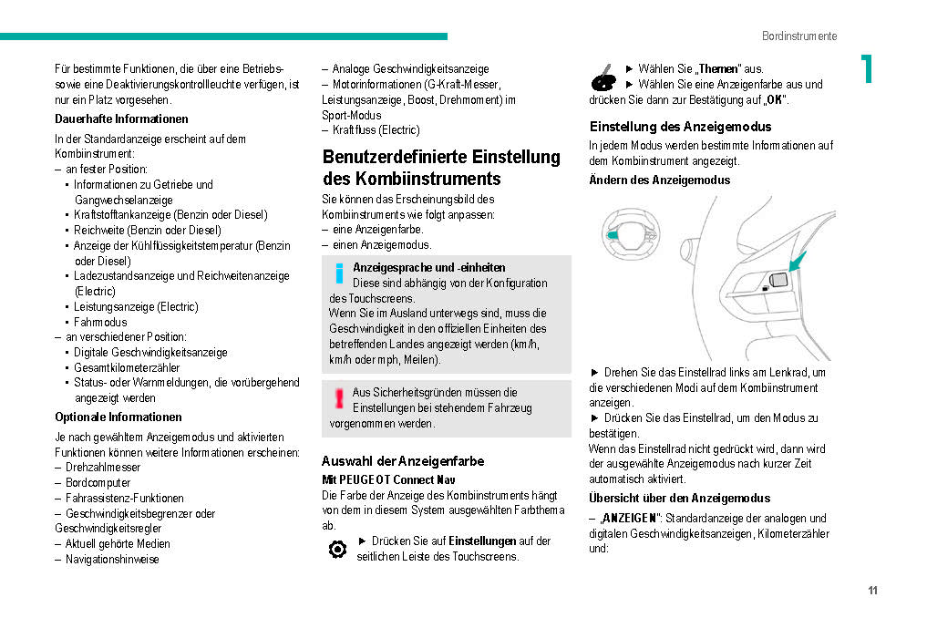 2019-2020 Peugeot 208/e-208 Owner's Manual | German