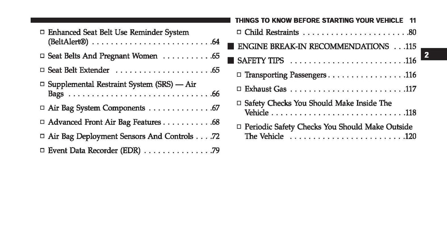 2014 Dodge Ram Truck Owner's Manual | English