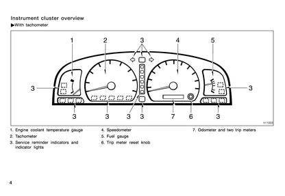2000 Toyota Tacoma Bedienungsanleitung | Englisch