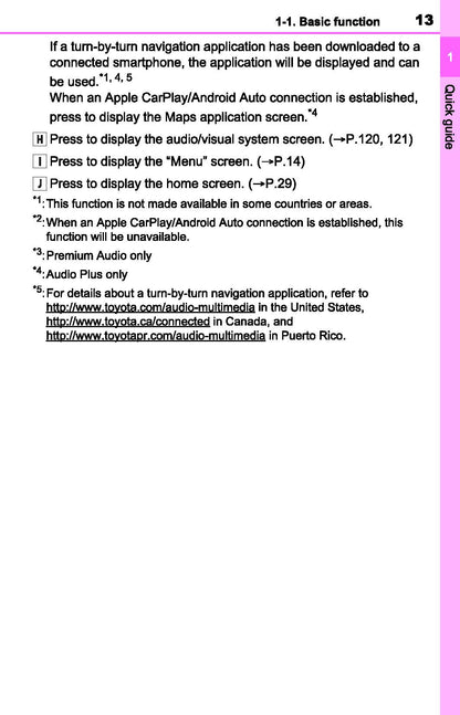 Toyota RAV4 Navigation And Multimedia System Owner's Manual 2019 - 2023