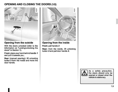 2014-2015 Dacia Duster Owner's Manual | English