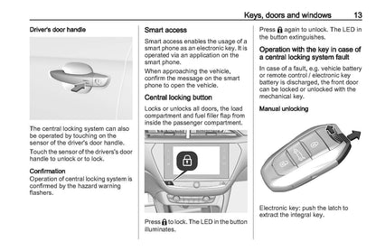 2020-2021 Vauxhall Corsa Owner's Manual | English