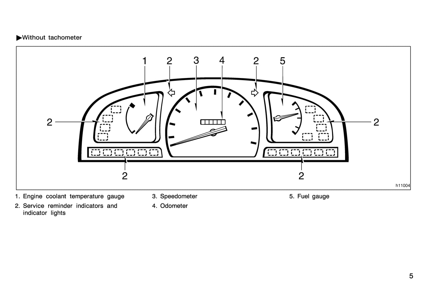 2000 Toyota Tacoma Bedienungsanleitung | Englisch